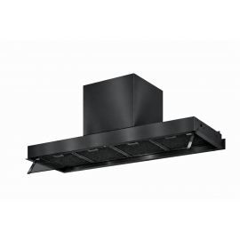 AIRFORCE F300 BL/A/120 120cm Μαύρο Απορροφητήρας Εντοιχιζόμενος Τζάκι